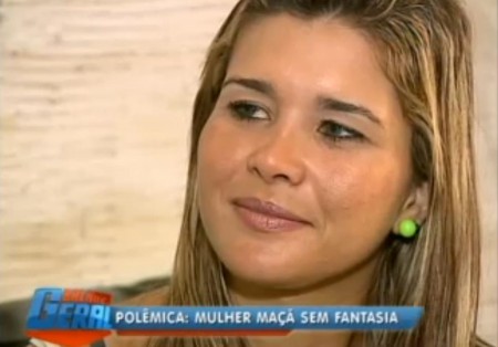Mulher Maçã fica sem fantasia e deixa de desfilar no Carnaval